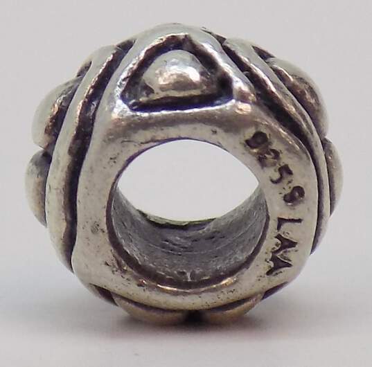 925 Signed LAA Trollbeads Angles & Triangles TAGBE-10005 11135 Bead Charm image number 4