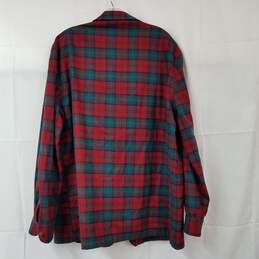 Pendleton Plaid Jacket Size XL