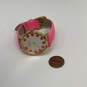 Designer Kate Spade 0770 Metro Dot Pink Leather Strap Analog Wristwatch image number 2