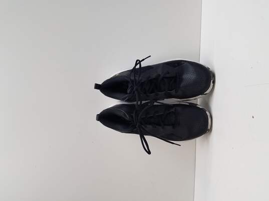 Under Armour Adult Lockdown 5 Basketball Shoes - Black, Men's Size 10 image number 6