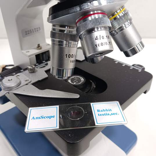 AmScope Microscope Input: AC85-240V 50-60Hz LED: 1W image number 2