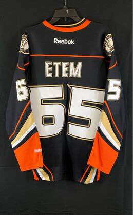 Reebok NHL Ducks Etem #65 Black Jersey - Size Large alternative image