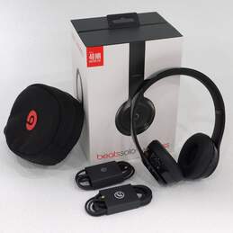Beats by Dr. Dre Solo3 Over the Ear Wireless Headphones Gloss Black IOB
