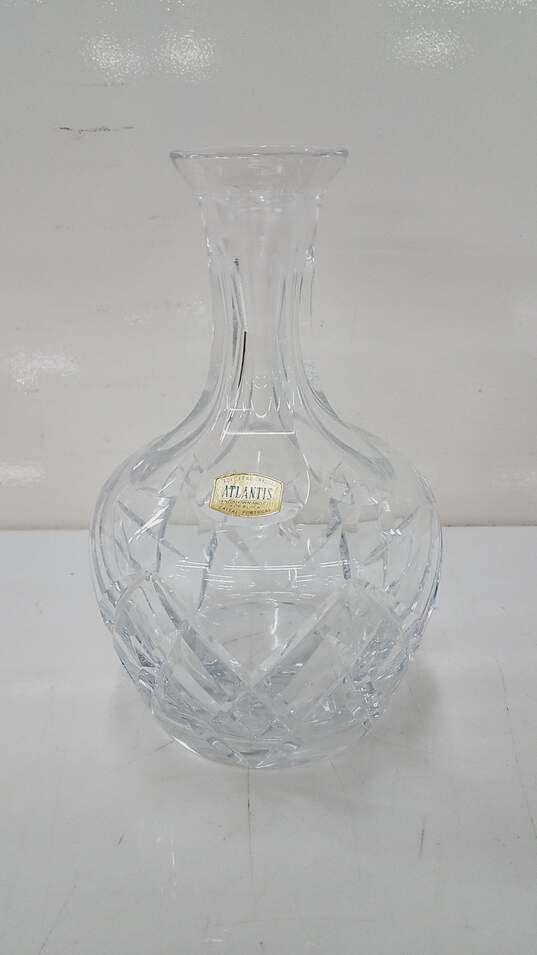 VTG. Atlantis Full Lead Crystal Bottle Decanter image number 1