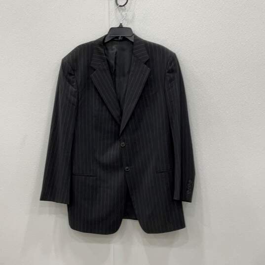 Armani Collezioni Mens Gray Blazer & Pants 2 Piece Suit Set Size 44L With COA image number 2