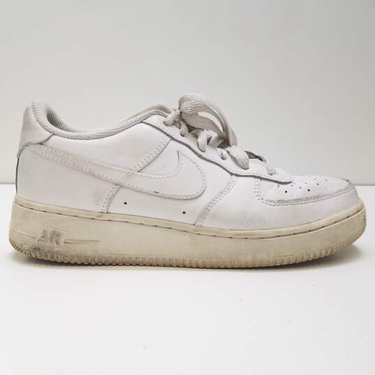Nike Air Force 1 Low White (GS) Athletic Shoes White 314192-117 Size 6Y Women's Size 7.5 image number 5