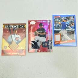 3 MLB Game Used/Game Worn Memorabilia Cards