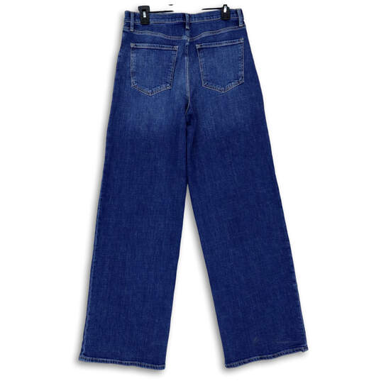 NWT Mens Blue Denim Medium Wash Pockets Stretch Wide Leg Jeans Size 30 image number 2