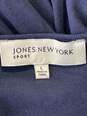 Jones New York Womens Blue White Embroidery Tunic Top Size L T-0552426-L image number 5