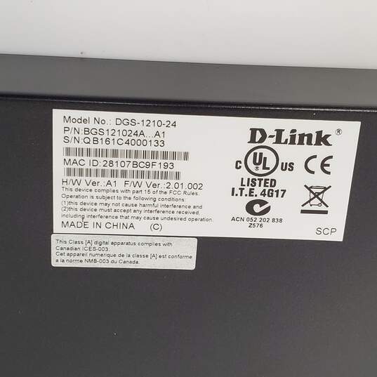 Untested D-Link DGS-1510-28X Network Switch Gigabit Pro #5 w/o Cables for P/R image number 2