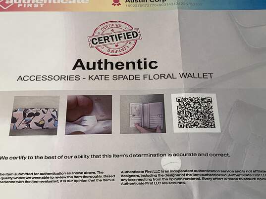 Authentic Certified Women's Wallet image number 5