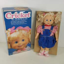 Cricket Doll Vintage Interactive Play Doll Friend by Playmates