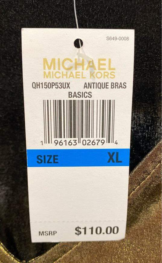 Michael Kors Gold Blouse - Size X Large image number 5