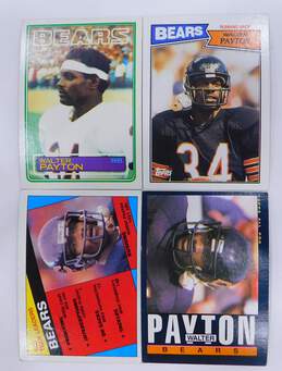 HOF Chicago Bears Walter Payton Football Cards