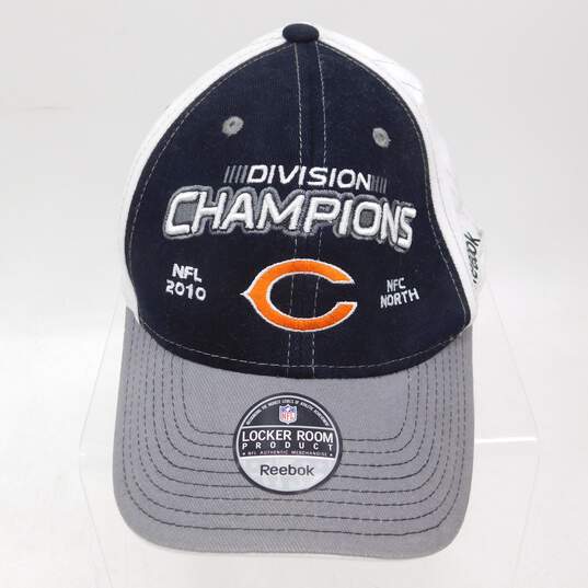 Chicago Bears NFL Football Division Champions 2010 Baseball Caps Hats image number 4