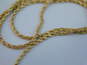 14K Yellow Gold Chain Necklace For Repair 4.1g image number 4
