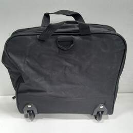 Protege Black Canvas Luggage w/Wheels alternative image