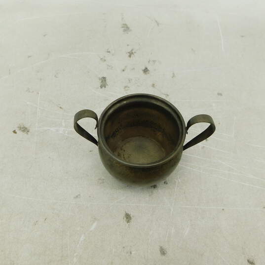 James E Blake Company 1645 Sugar & Cream Bowls 144 grams Monogram 'D' image number 5