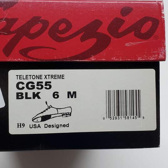 Capezio Teletone Extreme H9 CG55 Black Men's Tap Dance Shoes Size 6M image number 7