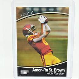 2021 Amon-Ra St Brown SAGE Premier Draft Rookie Detroit Lions