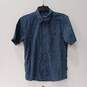Patagonia Men's Blue Print Short Sleeve Button-Up Shirt Size S image number 1