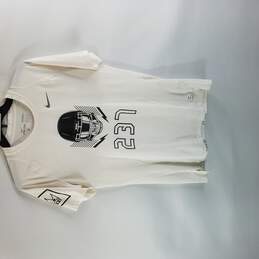 Nike Pro Men White Athletic Shirt XL