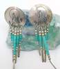925 Southwestern Style Liquid Silver & Turquoise Jewelry image number 4