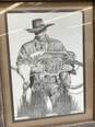 Where's Mama? Cowboy Rustic Print by Glen S. Powell Signed Realism Matted Framed image number 5