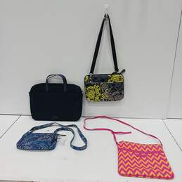 Vera Bradley Crossbody Bags & Tote Bag Assorted 4pc Lot