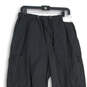 NWT Womens Black Relaxed Fit Drawstring Parachute Trouser Pants Size Small image number 3