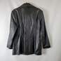 Maxima Women Black Leather Jacket Sz XL image number 2