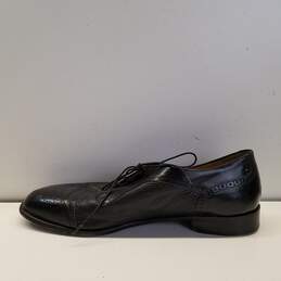 Vito Rufolo Italy Black Leather Oxford Dress Shoes Men's Size 9.5 alternative image