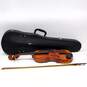 VNTG Czechoslovakian Josef Lorenz 4/4 Full Size Violin w/ Case and Bow image number 1