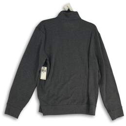 NWT Polo Ralph Lauren Mens Gray 1/4 Zip Mock Neck Pullover Sweater Size Medium alternative image