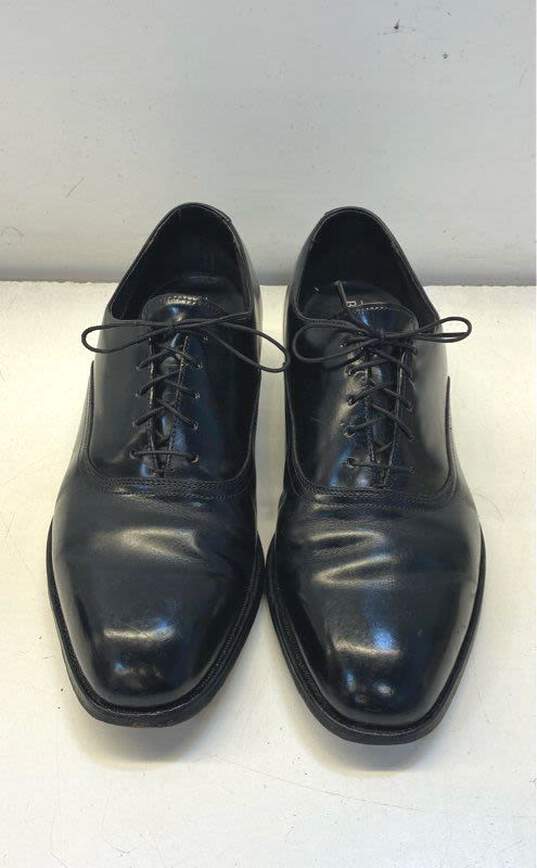 Bostonian Black Lace Up Oxford Dress Shoe Men 10.5 image number 2