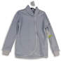 NWT Womens Gray Turtleneck Long Sleeve Pullover Sweatshirt Size XS image number 1