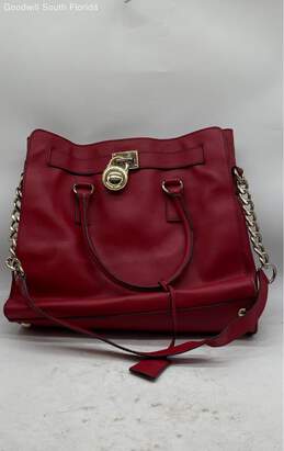 Michael Kors Womens Red Handbag