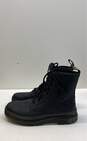 Dr Martens Wyoming Combs Leather Combat Boots Black 7 image number 1