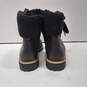 Land's End Women's Black Leather Lace-Up Boots Size 8B image number 3