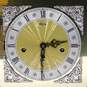 Ridgeway Franz Hermle Westminster Chime 2 Jewel Oak Bracket Clock w/ Key image number 2