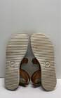 Michael Kors Gold Chain Link Logo Brown Thong Sandals Women's Size 9.5 image number 6