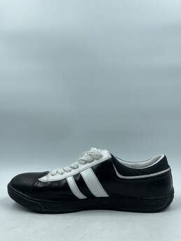 Authentic Prada Black Striped Low Sneaker M 9 alternative image