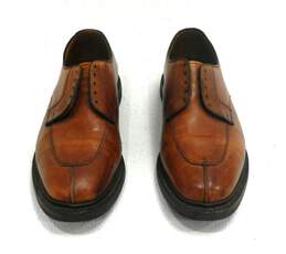 Allen Edmonds Ashton 1628 Brown Leather Split Toe Oxfords Derby Men's Shoe Size 9.5