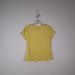 Womens Regular Fit Round Neck Short Sleeve Pullover T-Shirt Size Medium alternative image