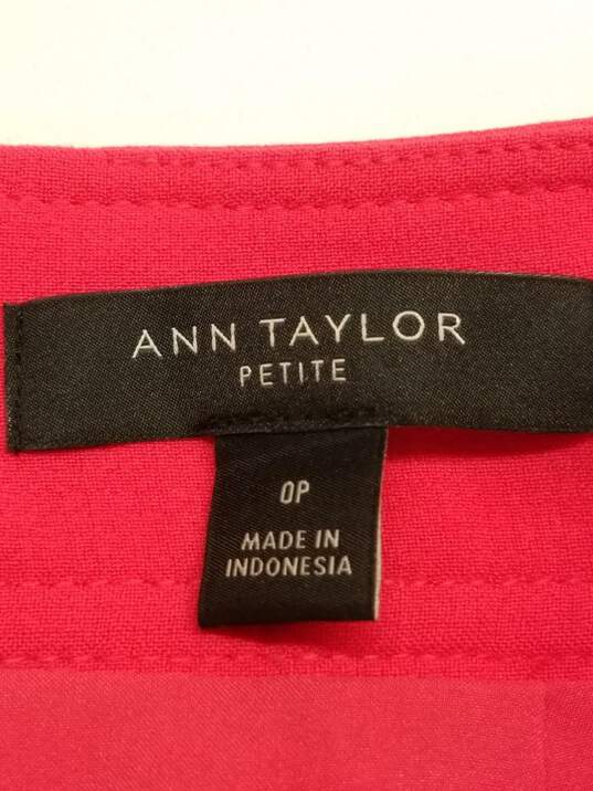 Ann Taylor Women's Pink Skirt Size 0P image number 4