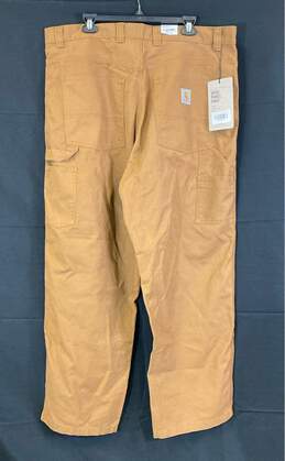 NWT Carhartt Mens Beige Pockets Wide Panel Loose Fit Workwear Pants Size XL alternative image