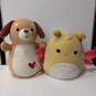 Squishmallows Set Miry The Yellow Moth & Hugmees Duffy The Puppy Dog image number 1