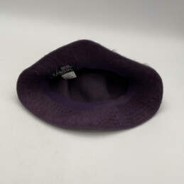 Womens Purple Furgora Lola Round Fashionable Winter Bucket Hat Regular alternative image