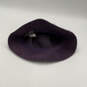 Womens Purple Furgora Lola Round Fashionable Winter Bucket Hat Regular image number 2
