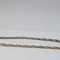 Sterling Silver Braided 22 1/2 Inch Necklace 25.9g image number 5